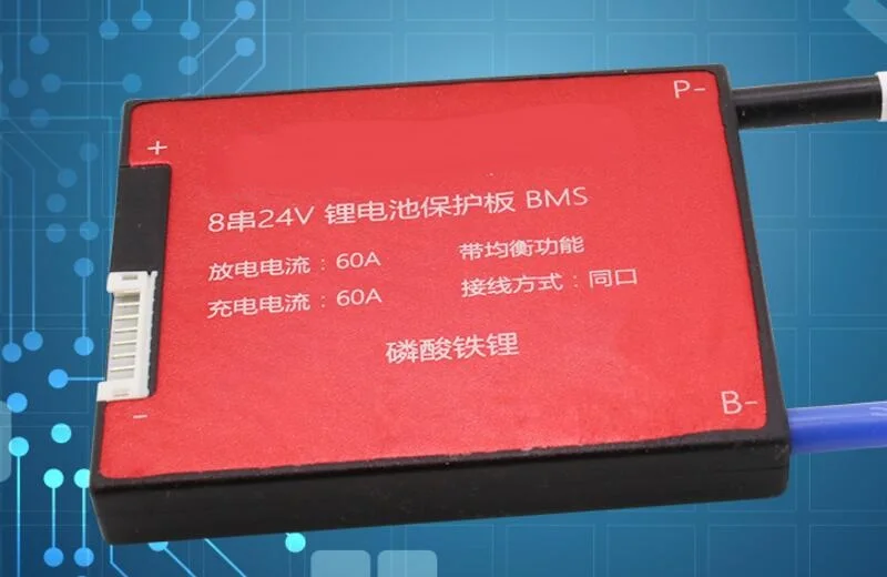 24V LiFePO4 Батарея BMS 8S 18A 25A 35A 45A 60A PCM с баланс Уинстон вперед CALB Thunder Sky