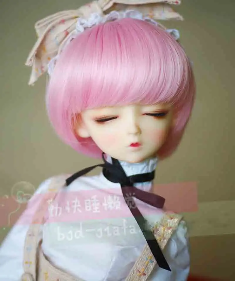 Новое поступление 1/3 1/4 1/6 Bjd SD кукольный парик из проволоки модные короткие милые