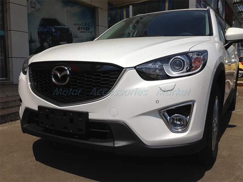 Новая хромированная накладка на передсветильник противотуманную фару для Mazda CX 5