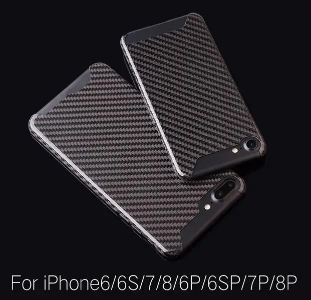 Диагональ, полный пакет Настоящее 3 K саржевое волокно чехол для Iphone 8 plus/7 P Iphone 6 S/6SP/Iphone X