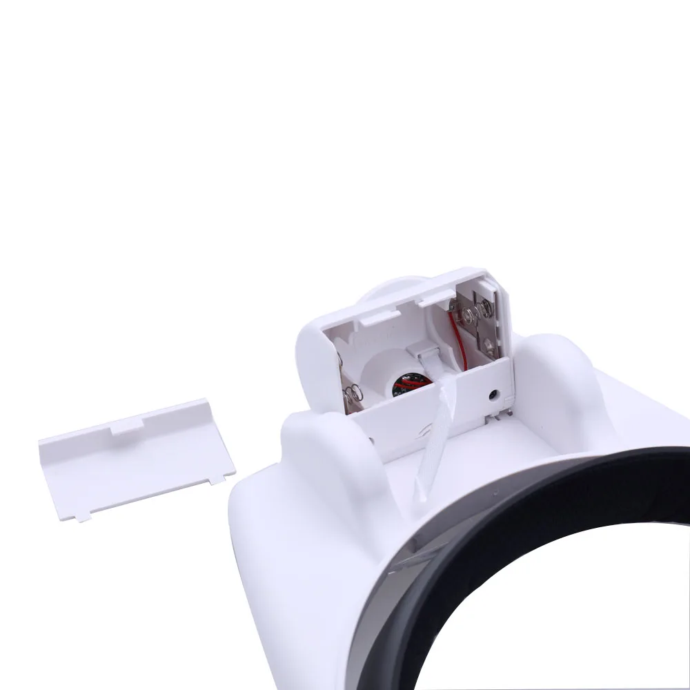 Лупа для пожилых людей с 3 светодиодными лампами увеличительное стекло