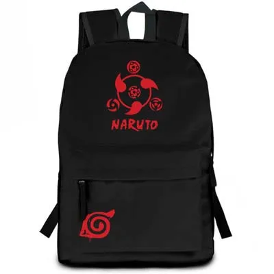 Наруто рюкзак Uzumaki Наруто сумка на плечо для женщин и мужчин аниме мультфильм школьная дорожная сумка рюкзаки для девочек подростков