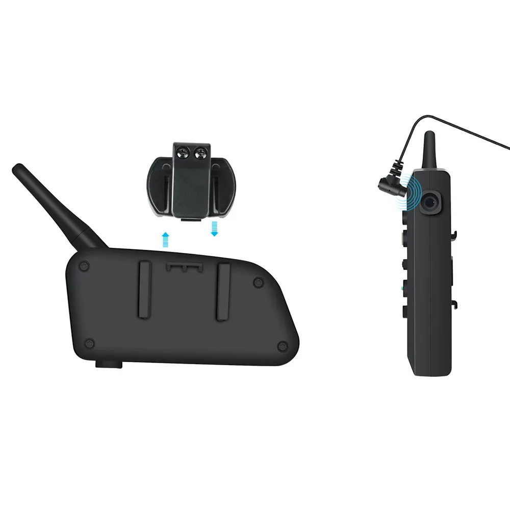 VNETPHONE 1200 м 1 шт. беспроводной Bluetooth мотоциклетный шлем домофон 6 райдеров Переговорная гарнитура поддержка Mp3 Intercomunicador Moto