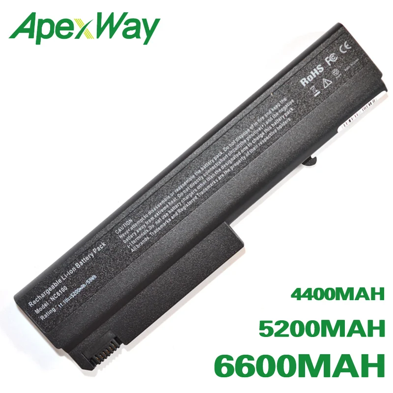 

ApexWay Laptop Battery For HP Business Notebook NC6400 NX5100 NX6100 Series NX6110 NX6110 NX6115 NX6120
