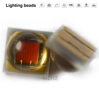 60pcs 3535 1w 2w smd led diode 2v 3v 500ma 350ma red 620 625nm yellow 1800k infra red deep red 610nm 615nm red blue green yellow