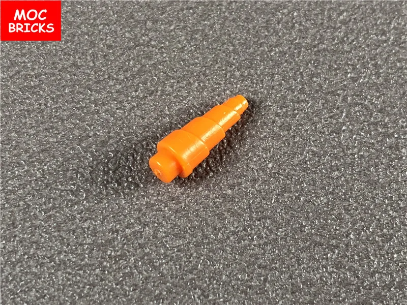 20pcs/lot MOC Bricks Orange Horn (Unicorn) fit with 89522 Educational Building Blocks Action figure DIY Toys kids Dolls gifts | Игрушки и