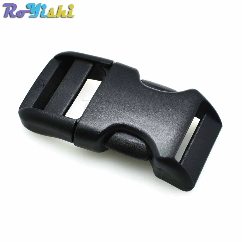 

10 шт./упак. 3/4 ''(20 мм) Пластиковые Контурные боковые застежки для детской/черного ошейника для собак