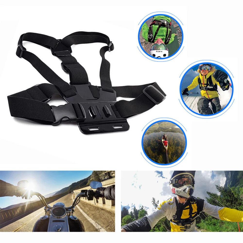 Спортивная камера для Gopro 7 6 5 4 3 комплект аксессуаров кронштейн наружного катания