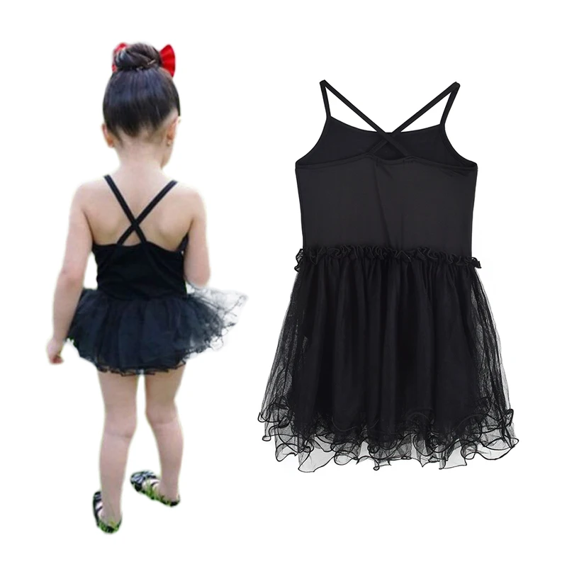 Летние платья Yilaku для девочек детское танцевальное платье на бретельках
