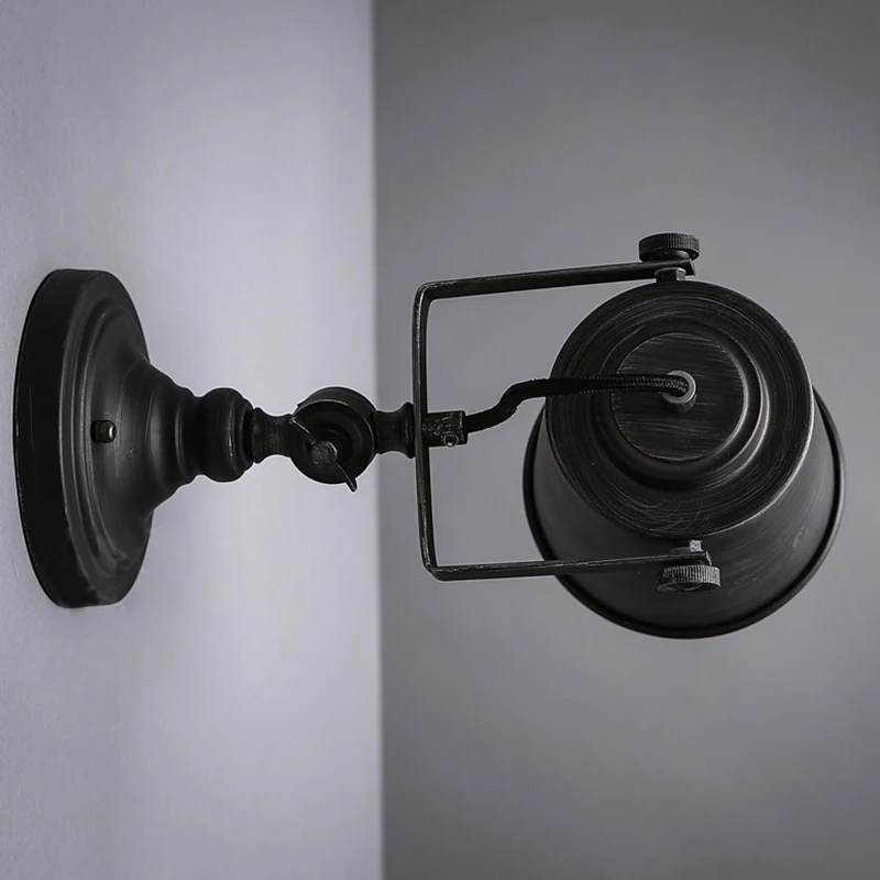 Американский кантри Винтаж Ретро Лофт Промышленные Регулируемые Настенные