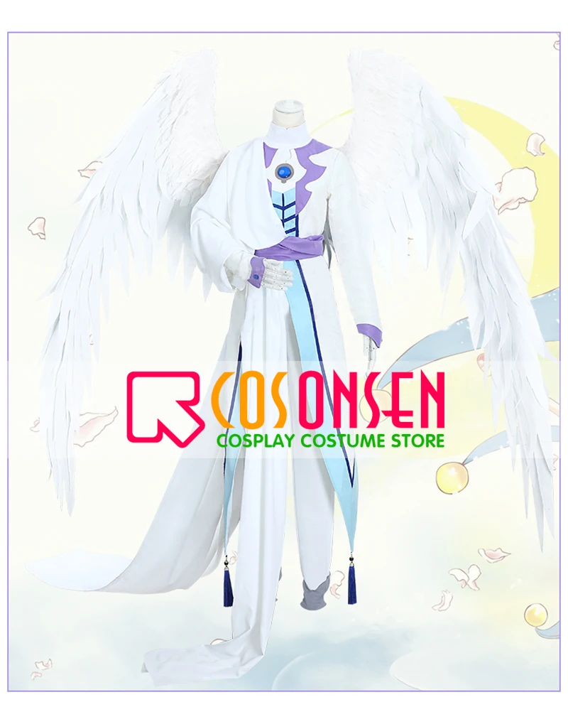 

Cardcaptor Sakura Yue Clear Card Yukito Tsukishiro Cosplay Costume COSPLAYONSEN
