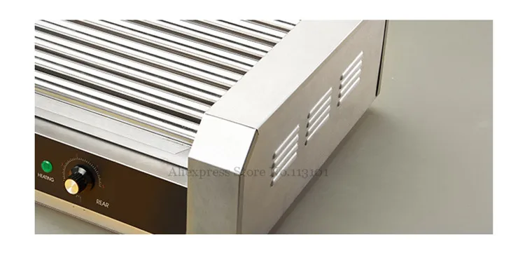 Роликовая машина для приготовления хот догов из нержавеющей стали коммерческого