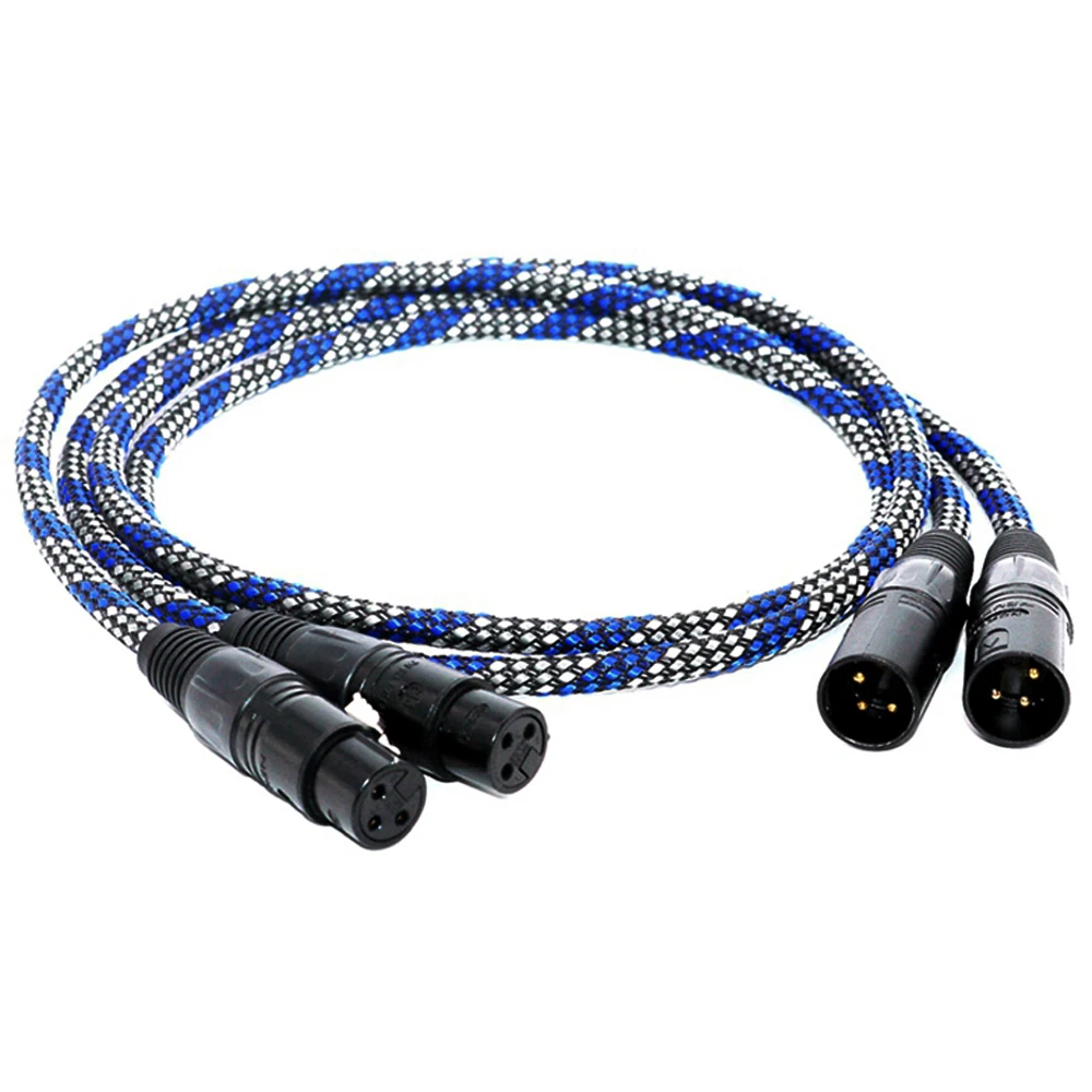 Hi Fi аудио высокое качество NEUTRIK Позолоченный Xlr разъем 2328 5N OCC Красный медный супер