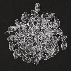 5 пар10 шт. Противоскользящие силиконовые накладки для носа, винты для очков, аксессуары для очков (12 мм)