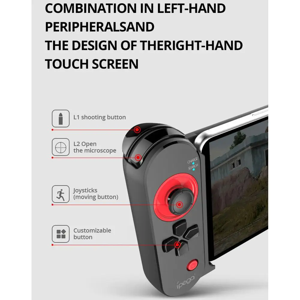 IPega триггер джойстик для Android сотовый телефон Pubg Мобильный контроль Лер геймпад