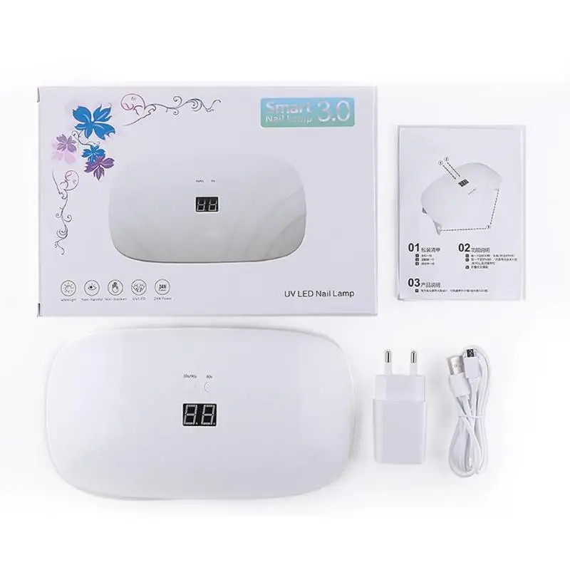 

24W/30W LED UV Lamp Nail Dryer LED Nail Light Nails Gels Manicure Machine Tools