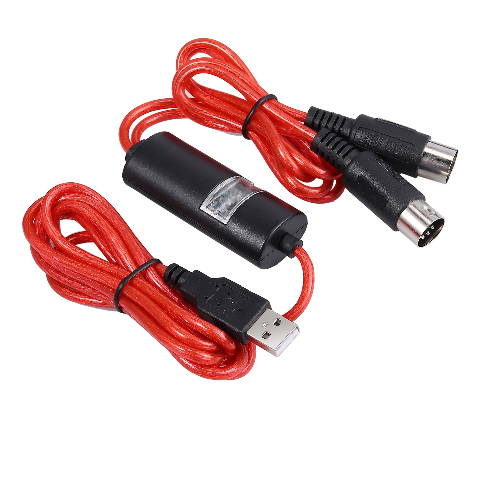 Prozor 5 контактный DIN MIDI к usb разъему кабель конвертер USB адаптер Интерфейс для Mac PC