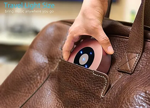 Светодиодный сенсорный дизайн] Bluetooth динамик, XLeader портативный динамик с HD звуком 12 часов воспроизведения/Bluetooth 4,1/Поддержка Micro SD