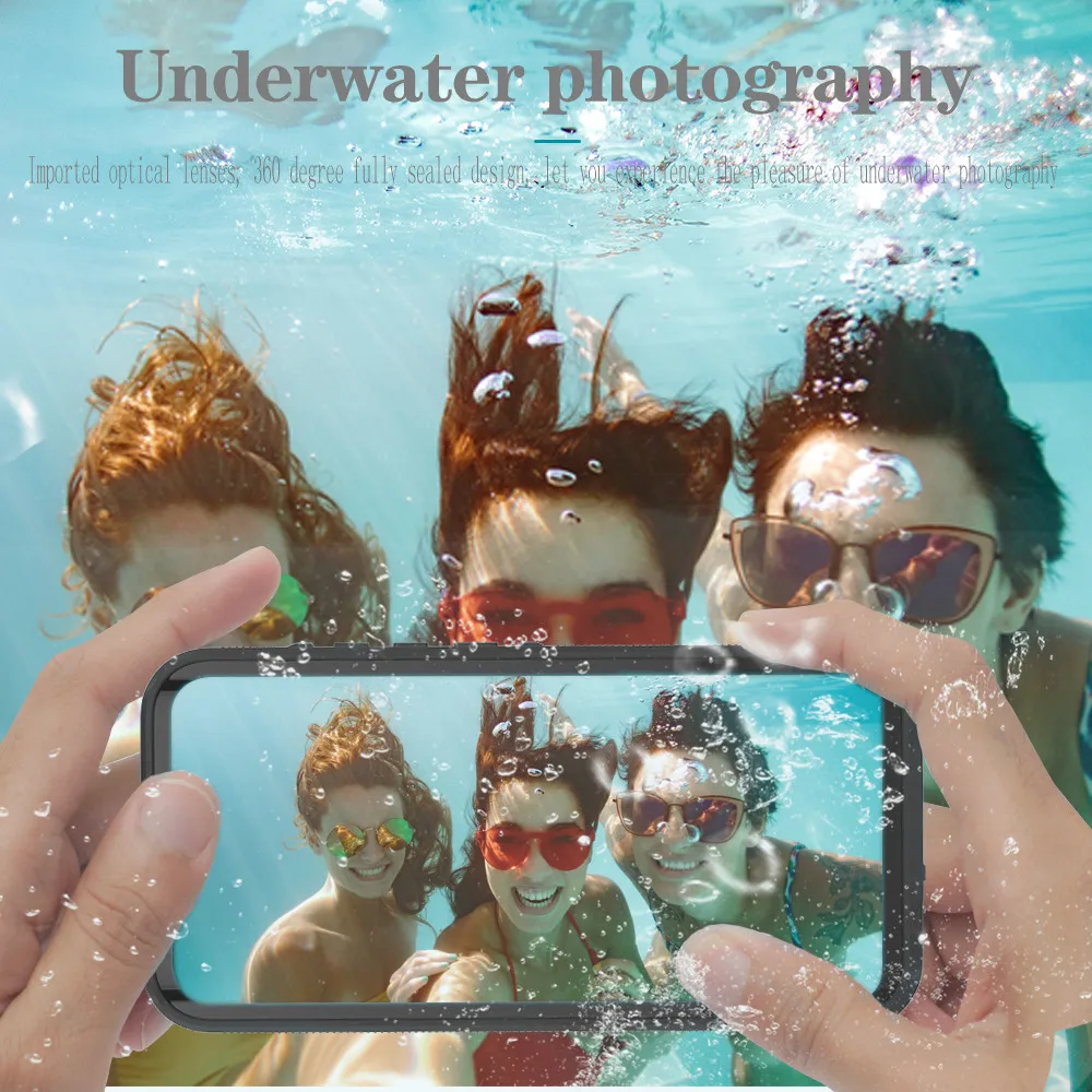 Водонепроницаемый чехол Neng для HUAWEI Mate 20 Pro занятий спортом на открытом воздухе с
