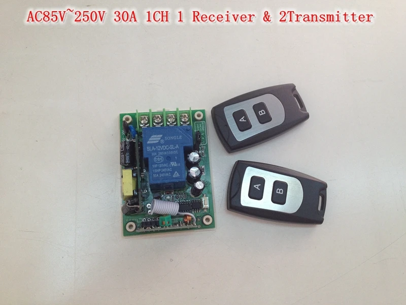 Лидер продаж беспроводной Радиочастотный дистанционный переключатель 85 250 В