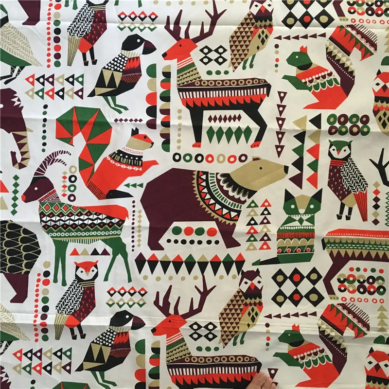 Хлопчатобумажная холщовая ткань HMS 100x240 см материал для постельного белья