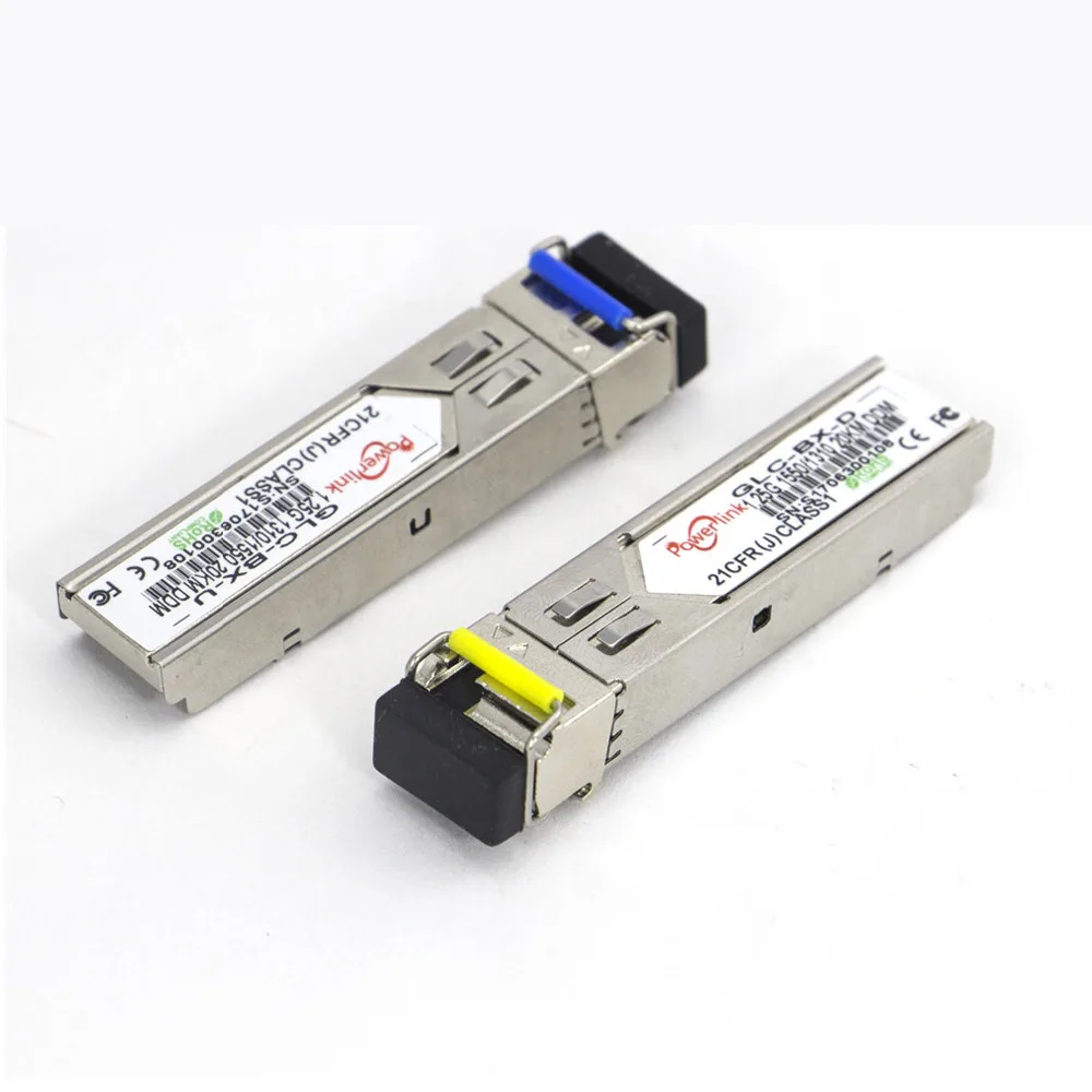 1 пара 120 км SC коннектор gbic одномодовый одноволоконный SFP модуль WDM/BIDI 25G A/B 1310/1550nm |