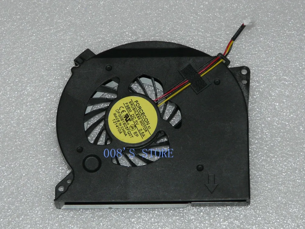 Кулер для процессора ноутбука DELL XPS 17 L701X L702X от FORCECON DFS661605FQ0T F98M DC 5 В 0.5A DP/N 0XKD45