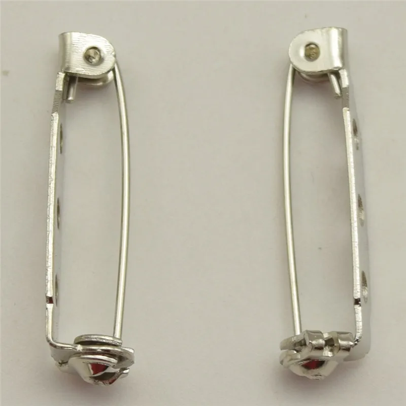 100 шт. 25 мм флейта блокировки с застежкой защелкой|bar pins|bar pin backspin back |