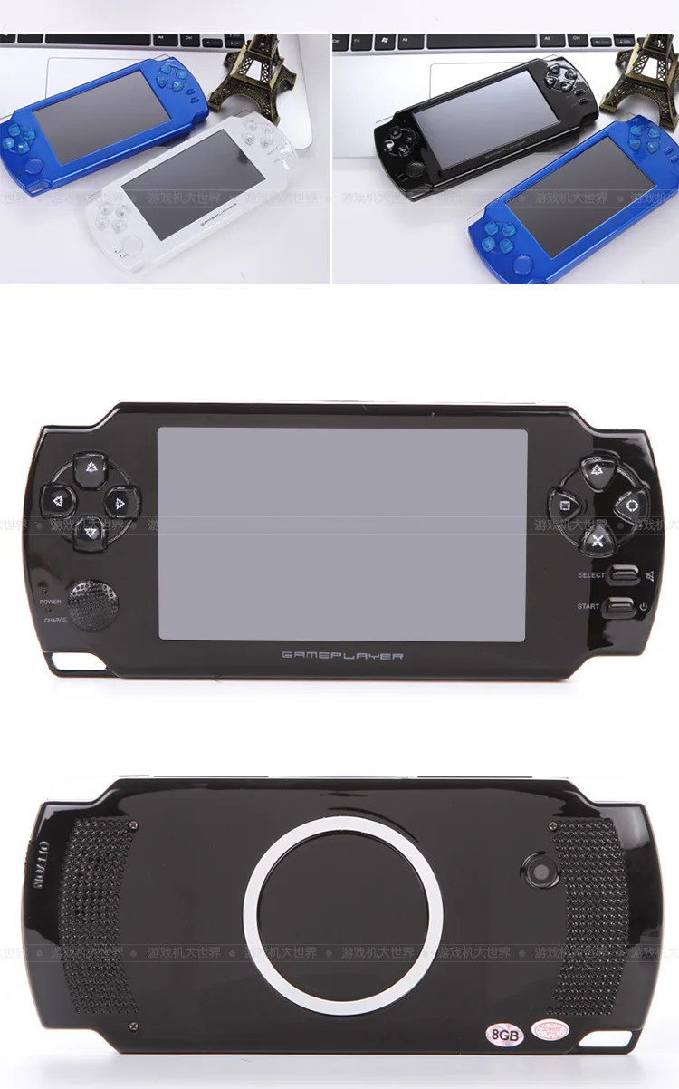Coolbaby 4,3 дюймов Сенсорная Пальмовая игра для psp машина 8G память GBA игровая консоль ручной сенсорный экран