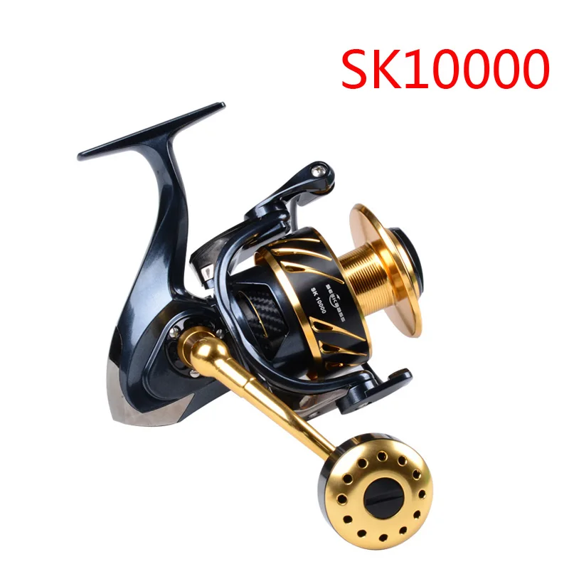 SK10000 REEL SeekBass, продукт, сделано в Японии, SK4000-SK10000, полностью Металлическая спиннинговая катушка, катушка для спиннинга, катушка для спиннинга, 12BB, катушка из сплава, 30 кг, сила сопротивления - Цвет: SK10000 REEL