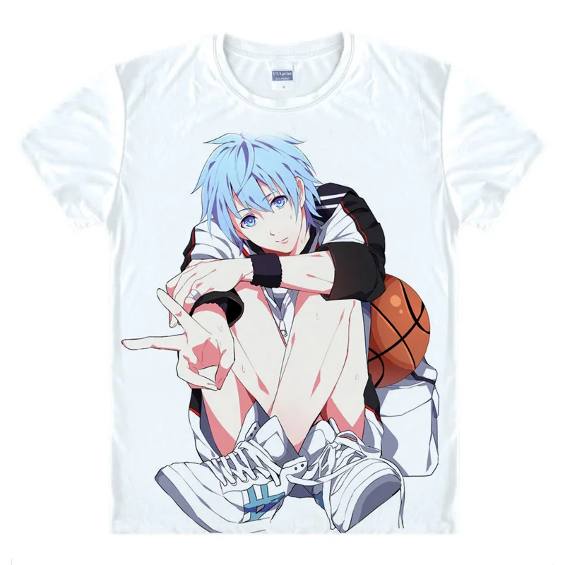 Футболка Coolprint с рисунком аниме футболки для баскетбола Kuroko в разных стилях