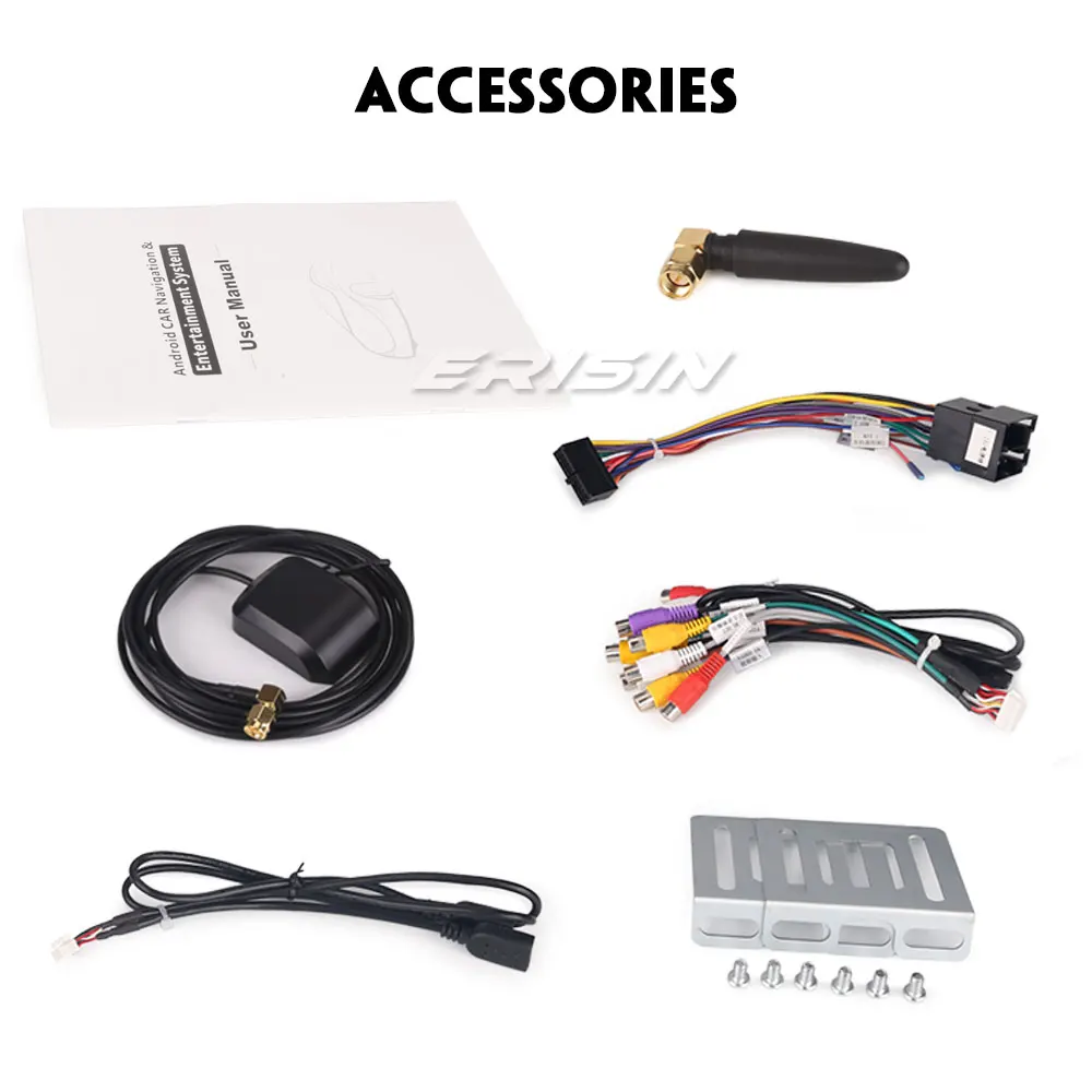 Erisin ES8210U 10 1 &quot8 ядерный Android 8 съемный Универсальный 1Din автомобильный DVD плеер с