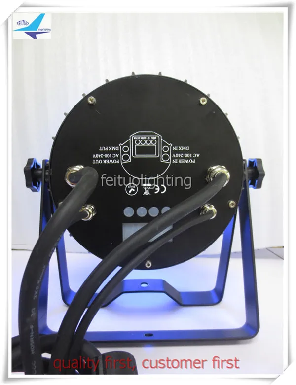 free shipping flycase 8 pcs /lot 12x10w par led rgbw 4 in1 waterproof can 64 | Освещение
