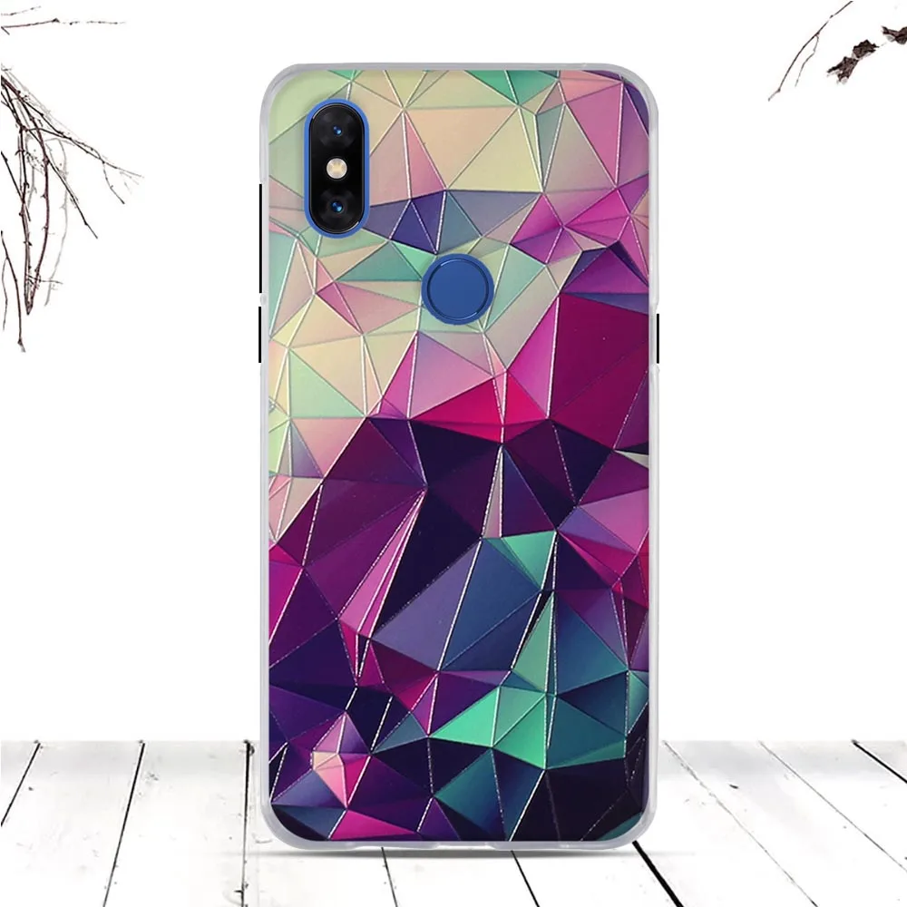 Чехол для Xiaomi Mi Mix 3 мягкий силиконовый чехол из ТПУ Роскошный телефона Fundas Coque