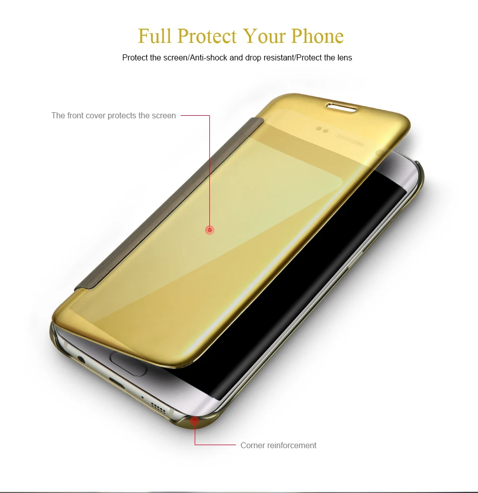New KISSCASE зеркало флип чехол для samsung Galaxy A5 A3 A7 J5 J7 A520 J720 J520 J320 смарт окно чехол для samsung Galaxy S8 S8 Plus S7 s6 edge чехол на самсунг а5 a3 a7 j5 j3 j7