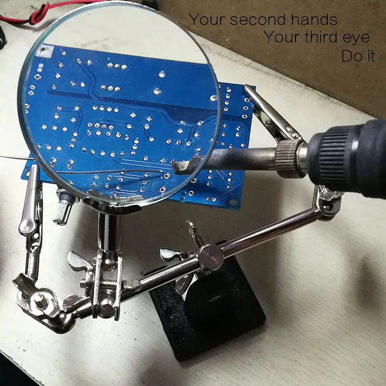 CIRMECH DIY ремонтная сварочная скамья увеличительный инструмент поддержка монтажной платы Ремонт рабочего стола зажим инструмент Сделай Сам электронный набор