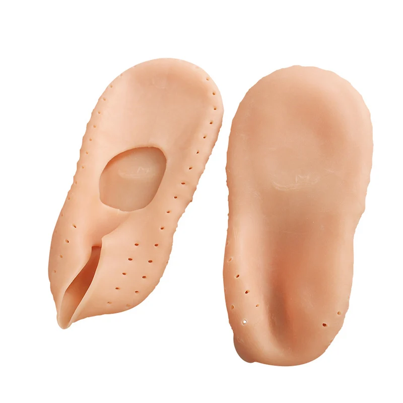 1 пара из силиконового геля защищающий пятки носки увлажняющий крем для ног от