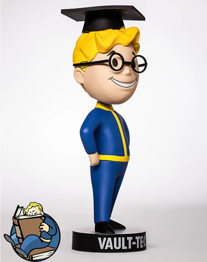7 стилей 13 см Fallout 4 хранилище для мальчиков качающейся головой ПВХ фигурка