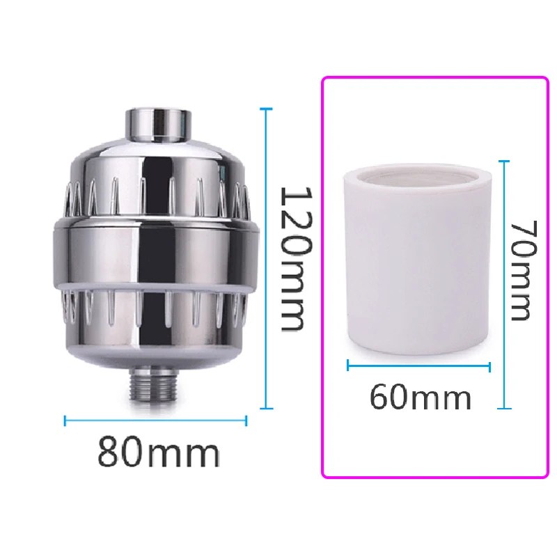 Набор из 4 шт. обновление 10 этапов Замена душа фильтрующего элемента для Ванная