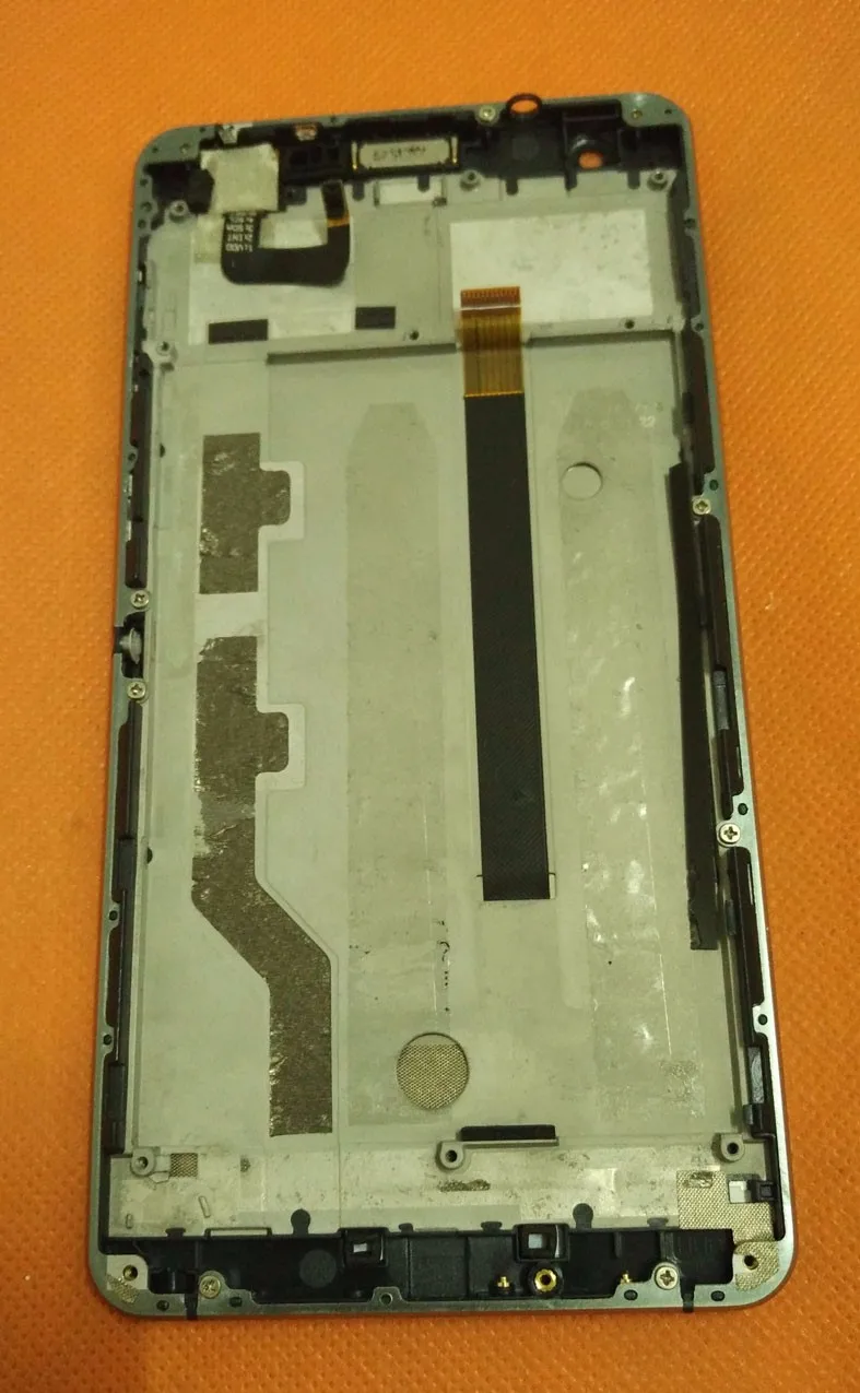 Б/у Оригинальный сенсорный экран и ЖК-дисплей + Рамка для Ulefone Мощность MTK6753 Octa Core 5