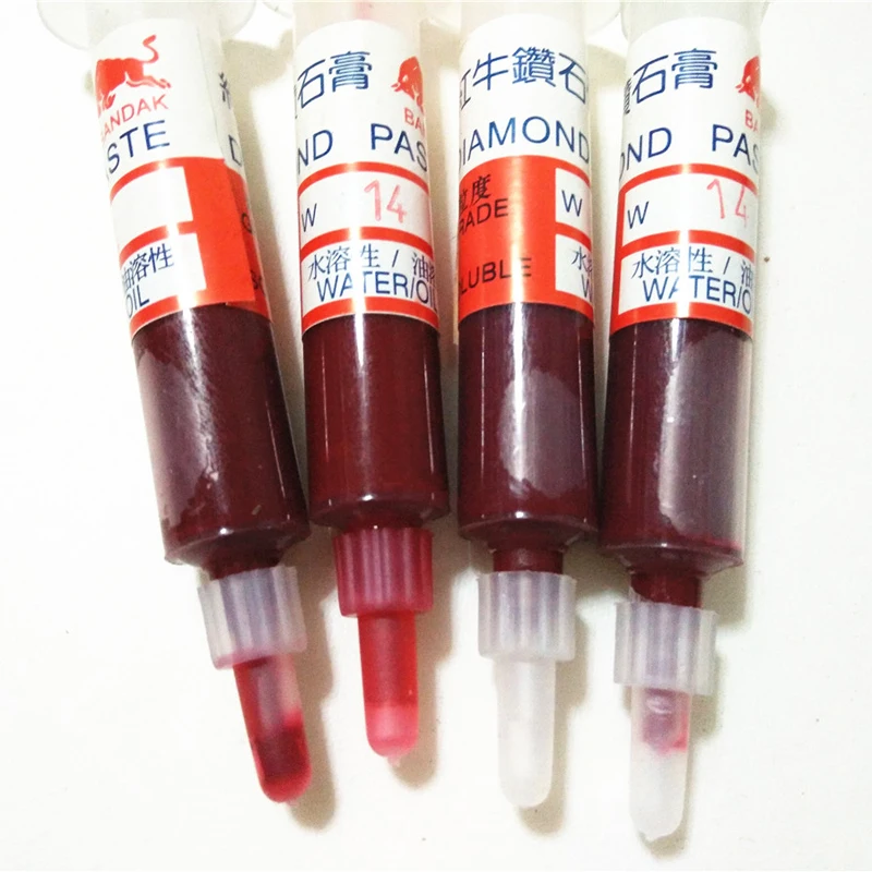 12 штук Алмазная абразивная игла для ввода пасты труба шлифовальная