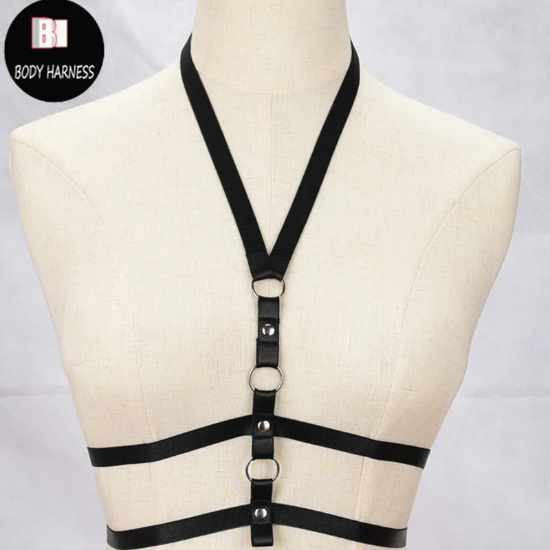 Женский сексуальный бюстгальтер клетка эластичный пояс с заклепками женское