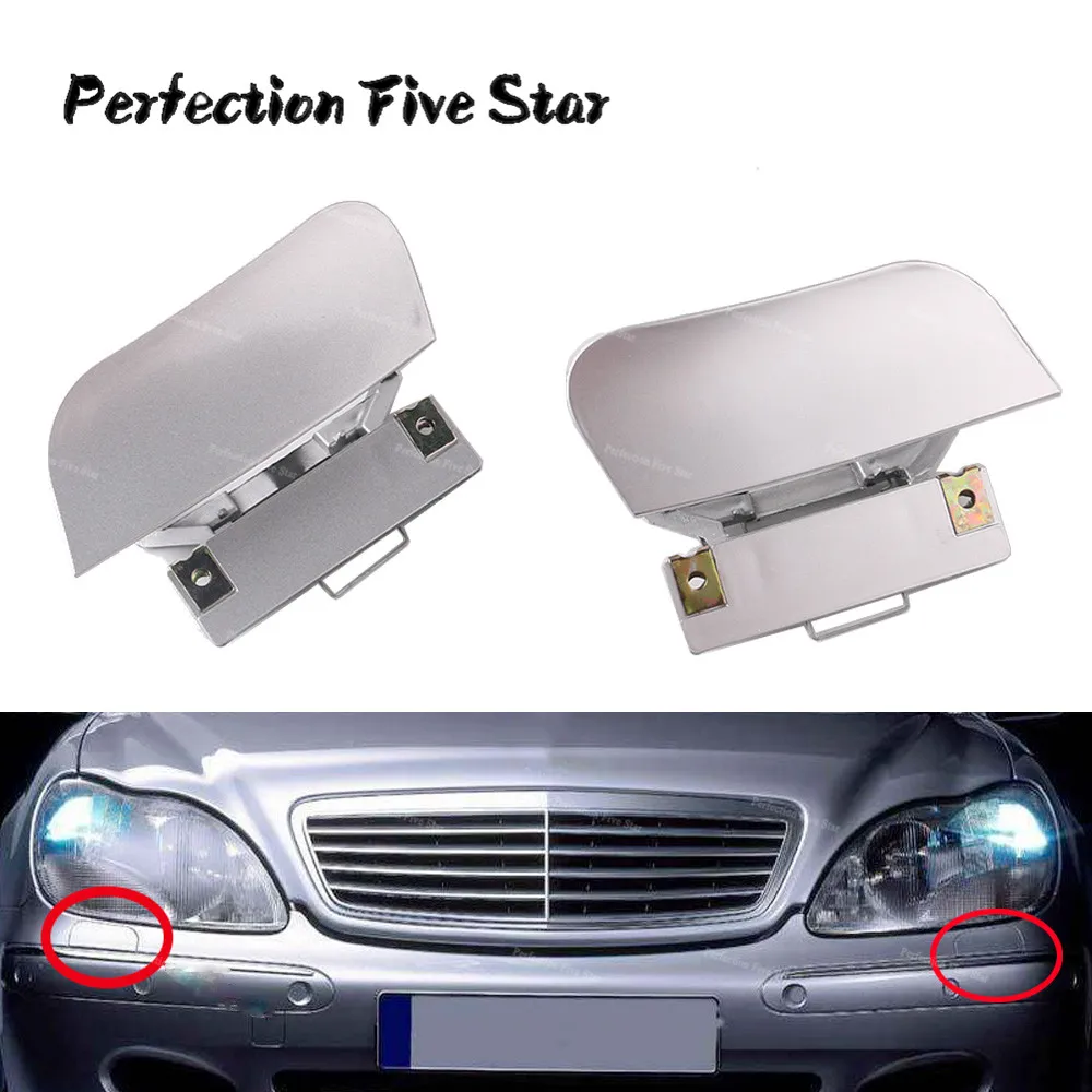 2208800305 2208800405 пара насадки для омывателя переднего бампера Mercedes Benz W220 S430 S500