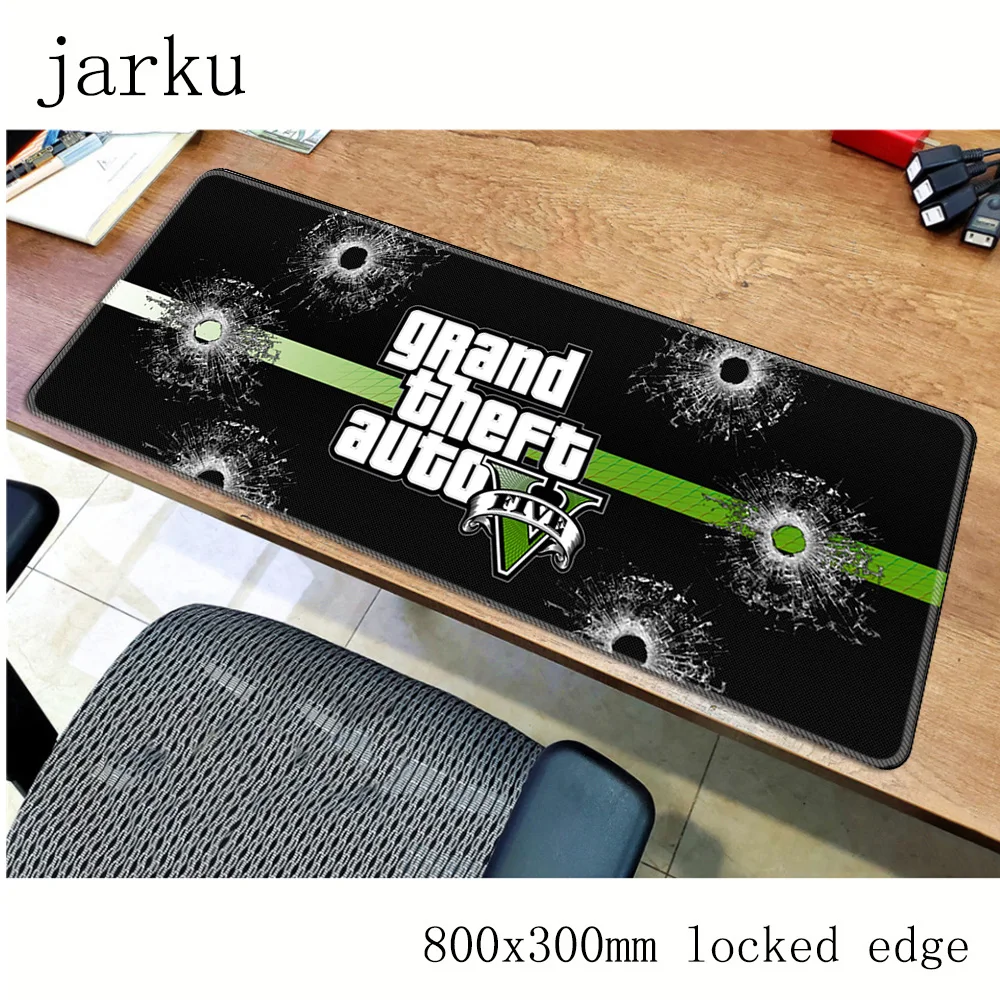 Gta v коврик для мыши геймер 800x300 мм notbook большой игровой Подгонянный ПК стол