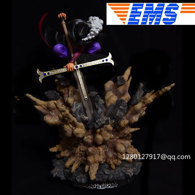 Статуя одна штука семь военачальников моря бюст Dracule Mihawk полная длина портрет GK