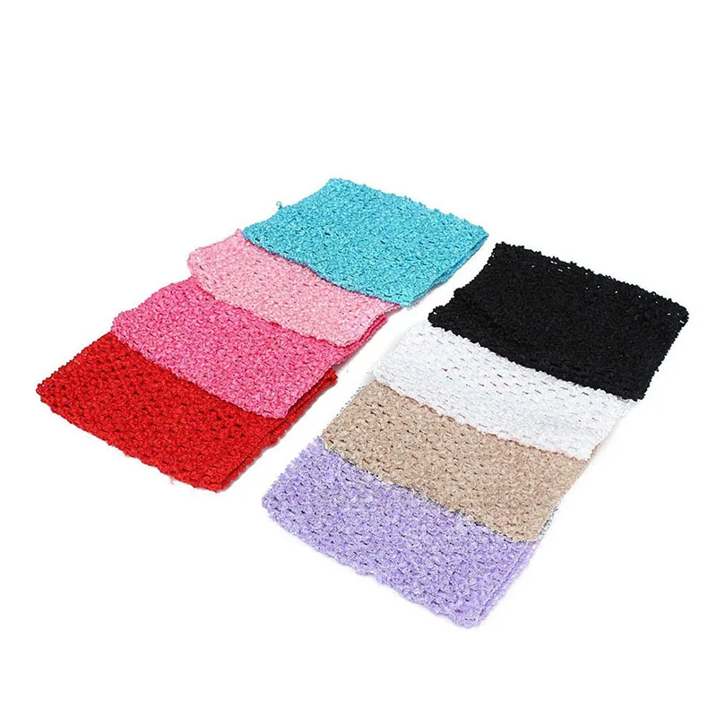 Free Shipping 6''/9&quot/12&quotCrochet Tube Top Elastic Waistband Headband Hair Band Girls Tutu Skirt|Комплекты одежды для