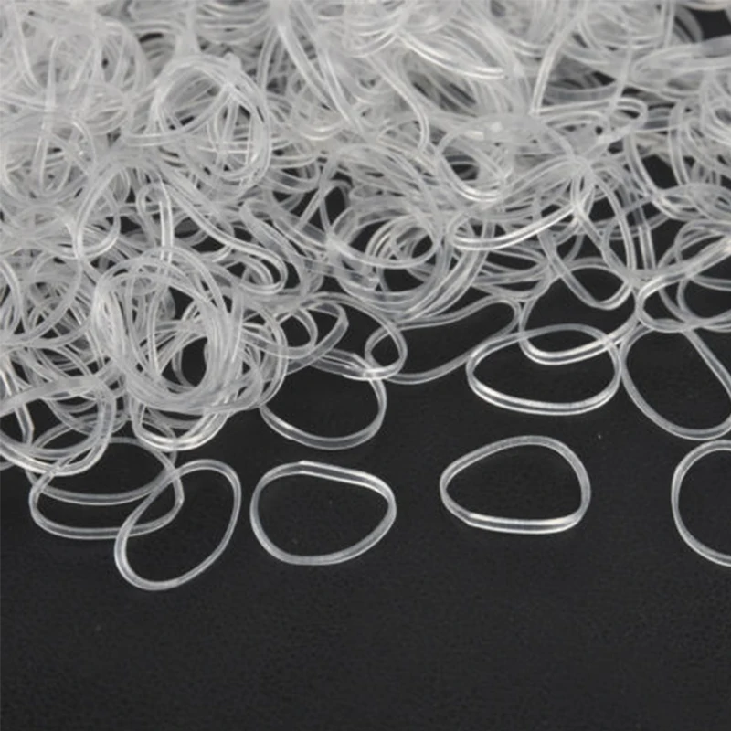 Новое поступление 1000 шт./упак. Детские держатели для хвостиков маленьких девочек