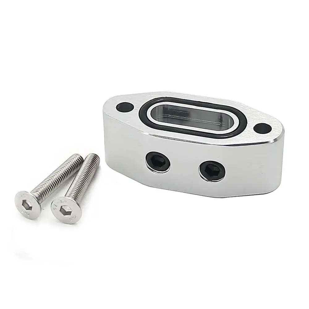 Для двигателей LS выход адаптера масла порта двойной 1/8 NPT LS1 LSX LS2 LS3 LQ4 LQ9 LM7 5.3L