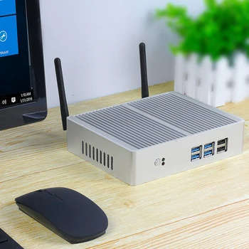 Household Mini PC Intel Core i7-4500U Windows Linux HTPC HDMI VGA WiFi Gigabit Ethernet 1