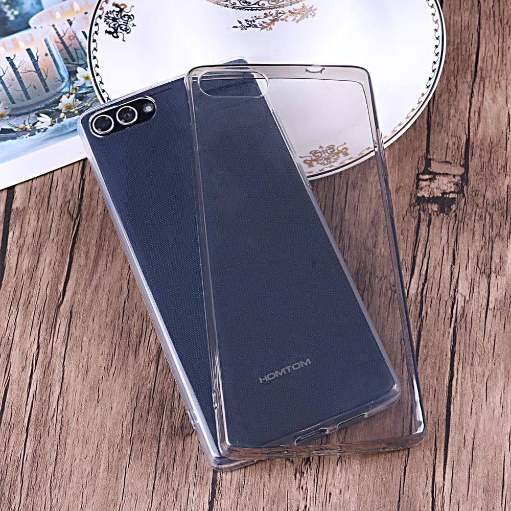 Чехол для HOMTOM S9 плюс Чехол с защитой от грязи Прозрачная крышка для HOMTOM S9 Plus Чехлы Мягкие силиконовые ТПУ тянущиеся Чехлы 5,99 дюймов